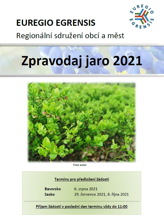 Zpravodaj Euregia Egrensis - jaro 2021