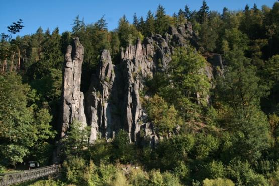 Národní přírodní památka Jan Svatoš (Svatošské skály)