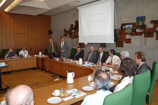 2011 - Návštěva radnice v Rehau