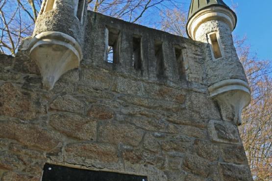 Rozhledna Salingburg ve Františkových Lázních - pamětní deska