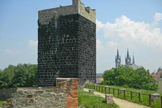 Rozhledna Černá věž Chebský hrad
