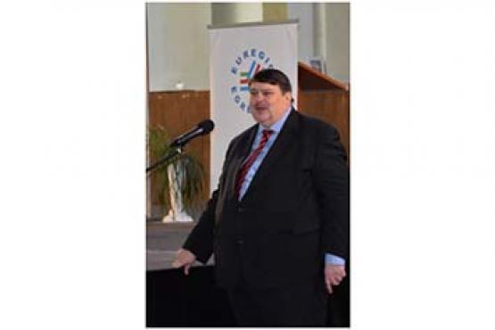 Slavnostní řečník Bernd Posselt