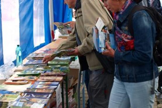 Burza propagačních materiálů v Sokolově 2014