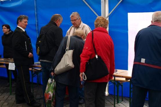 Burza propagačních materiálů v Sokolově 2014