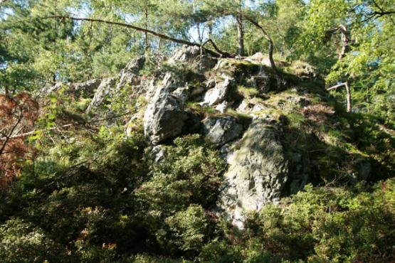 Přírodní památka Goethova skalka 2