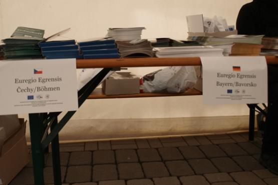 Burza propagačních materiálů v Sokolově - 14.09.2013