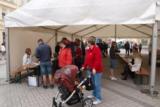 Burza propagačních materiálů v Sokolově - 14.09.2013