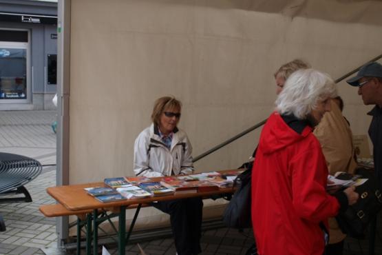 Burza propagačních materiálů v Sokolově - 14.09.2013