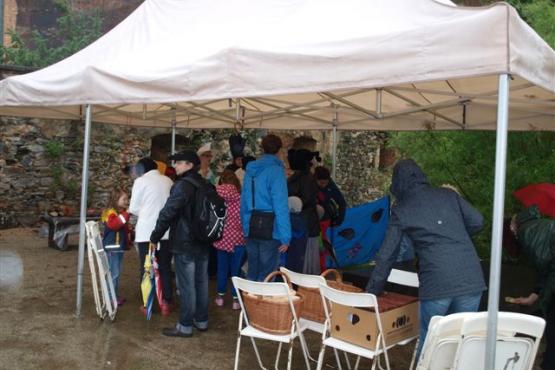 Burza propagačních materiálů v Chebu - 01. 06. 2013