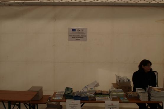 Burza propagačních materiálů v Sokolově - 14.09.2013